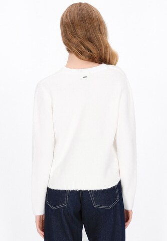 balta DreiMaster Vintage Megztinis