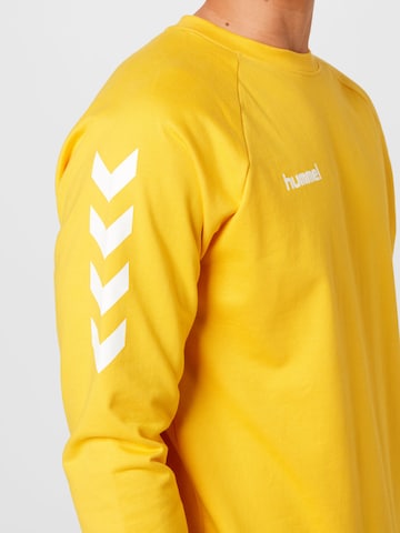 Hummel Athletic Sweatshirt in Yellow