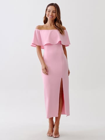 Tussah Dress 'ELLY' in Pink