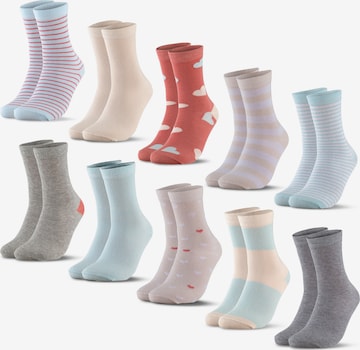 Chaussettes 'Fantasia' Occulto en mélange de couleurs : devant