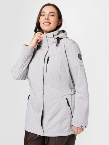 KILLTEC Outdoor Jacket in Grey: front