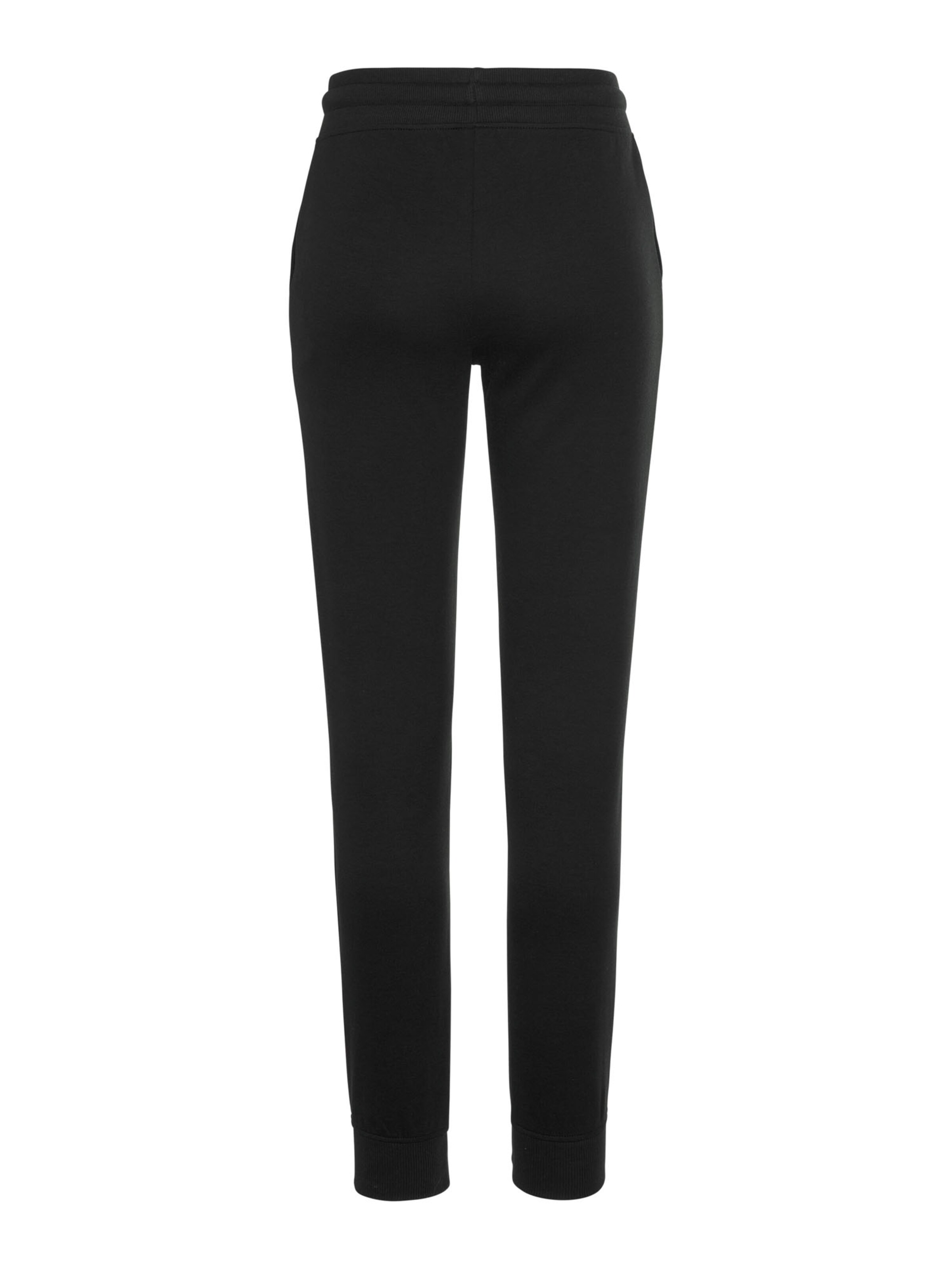Effilé Pantalon BENCH en noir