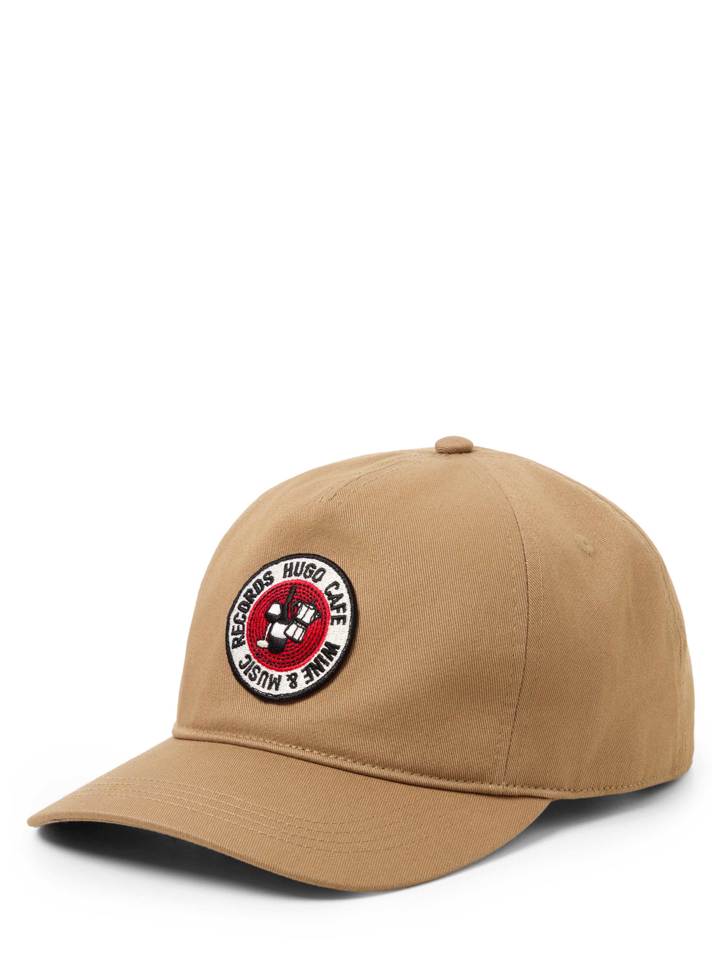 HUGO Cap in Braun: Vorderseite