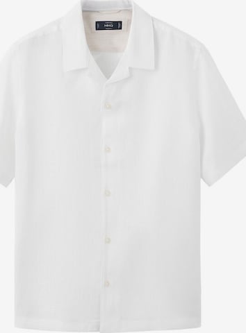 MANGO MAN Regular Fit Hemd 'Ants' in Weiß: Vorderseite