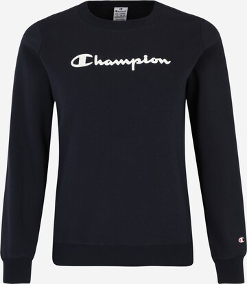 Bluză de molton de la Champion Authentic Athletic Apparel pe albastru: față