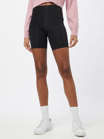 ICHI Skinny Leggings in Black: front
