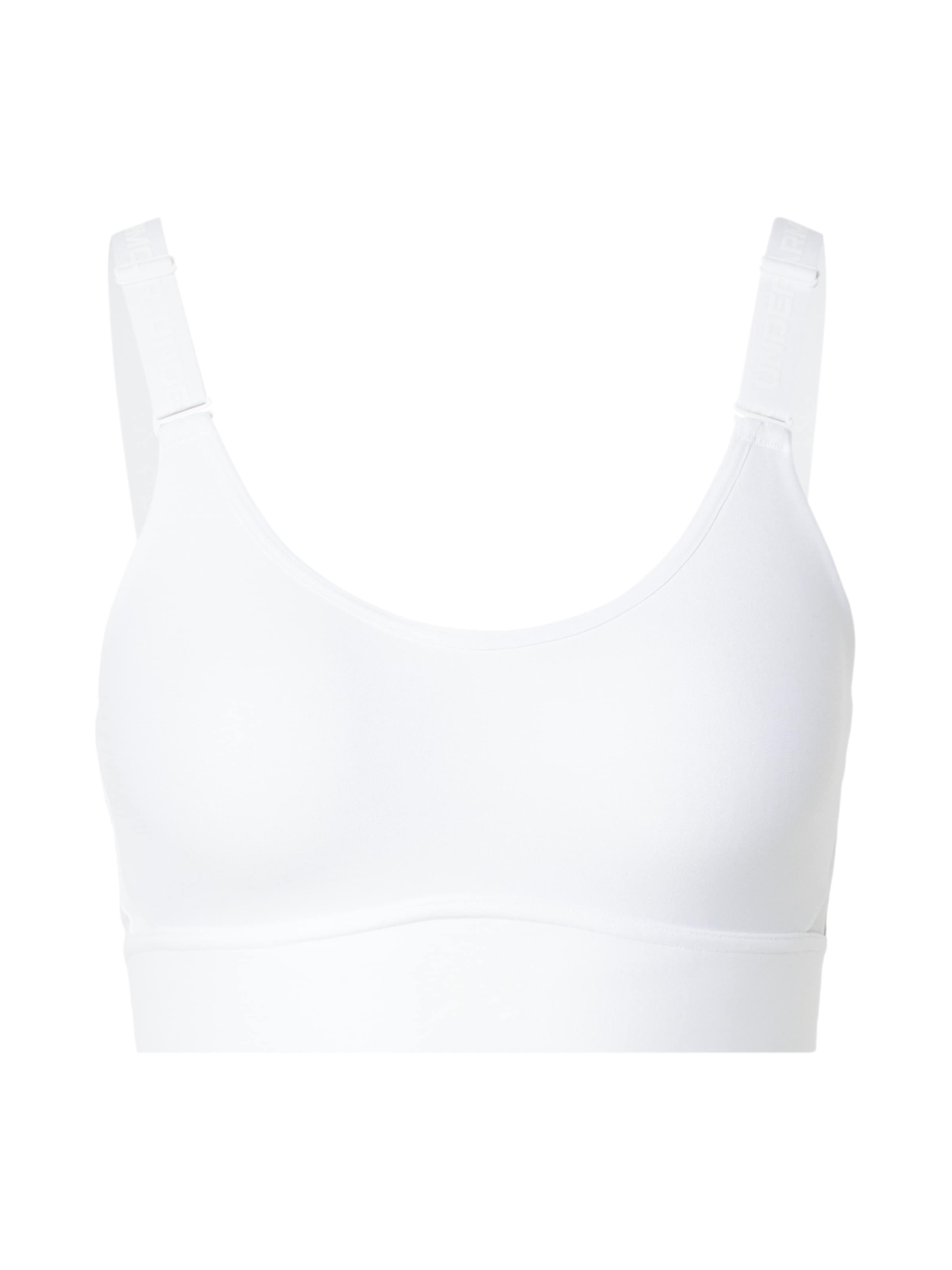 UNDER ARMOUR Korzetová Sportovní podprsenka 'Infinity 2.0' – bílá: přední strana