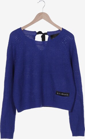 John Richmond Sweater & Cardigan in XL in Blue: front
