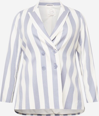 Guido Maria Kretschmer Curvy Blazer 'Daria' em azul / branco, Vista do produto