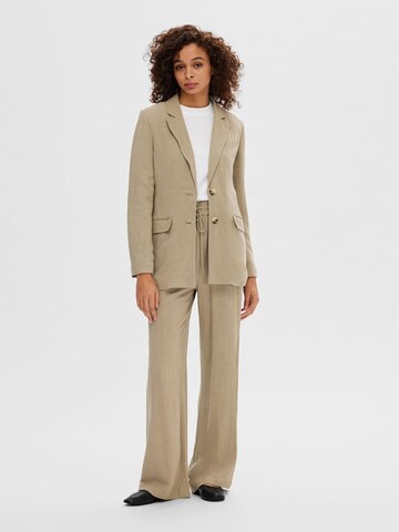 SELECTED FEMME Blazer i brun