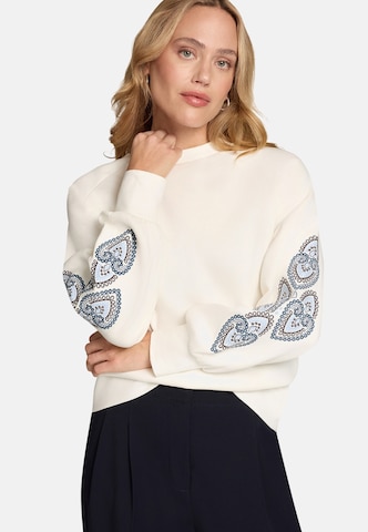 zero Sweatshirt in Beige: front
