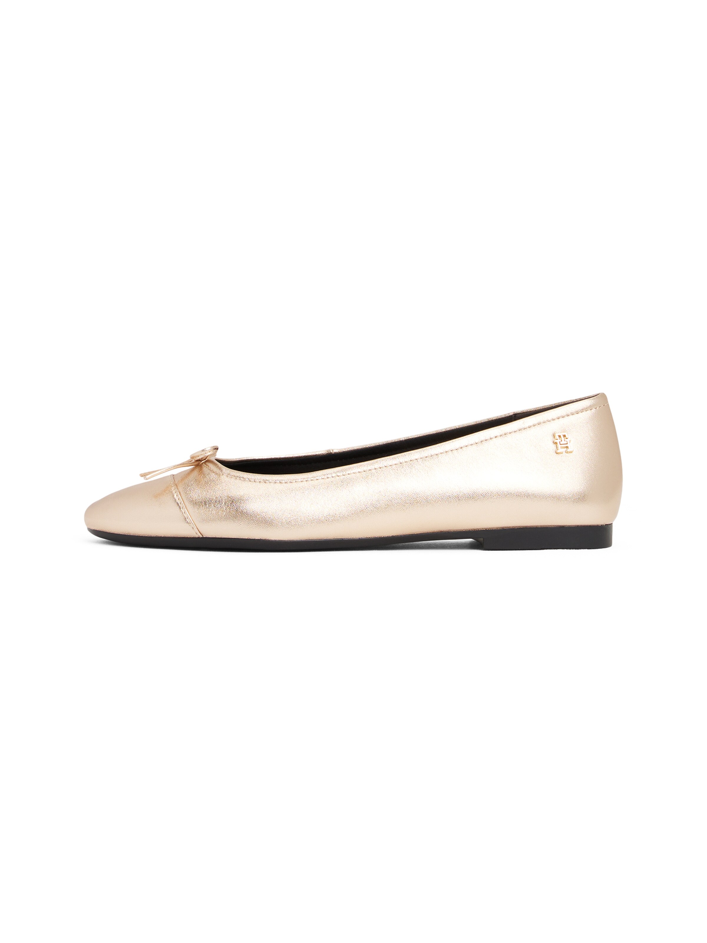 TOMMY HILFIGER Ballerina in Gold: Vorderseite