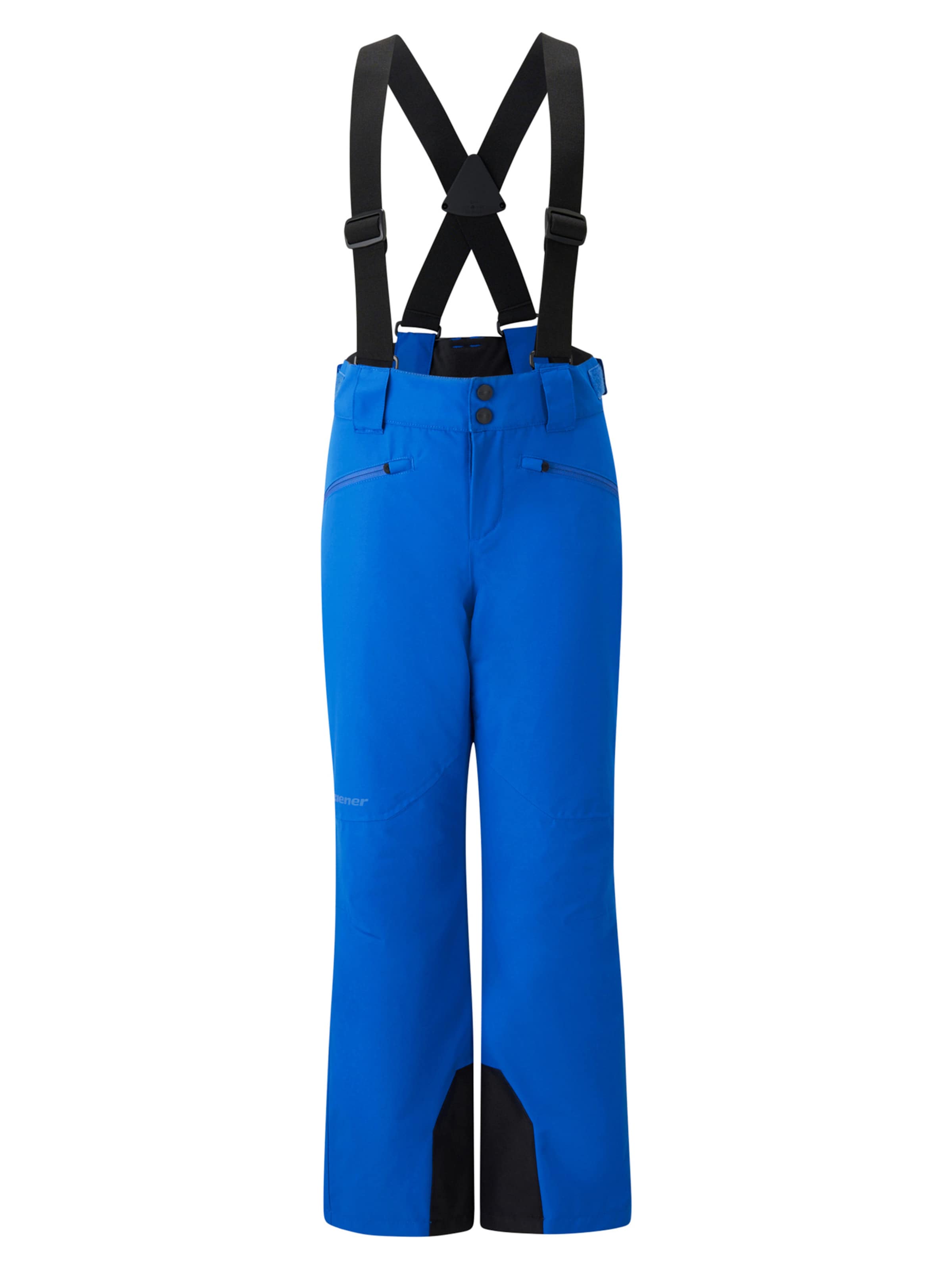 ZIENER Workout Pants 'Axi' in Blue: front