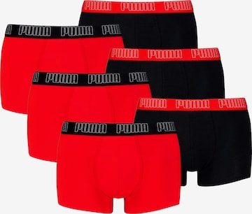 PUMA Boxerky – červená: přední strana