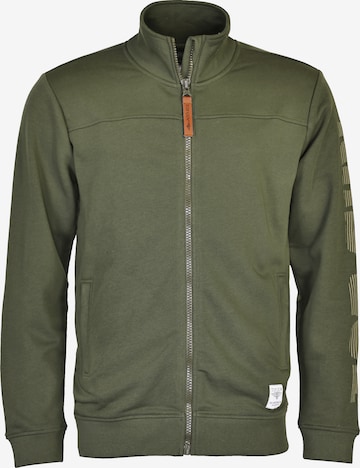 TOP GUN Sweatjacke in Grün: Vorderseite