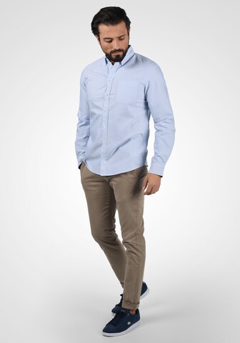 BLEND Regular fit Button Up Shirt in Blue