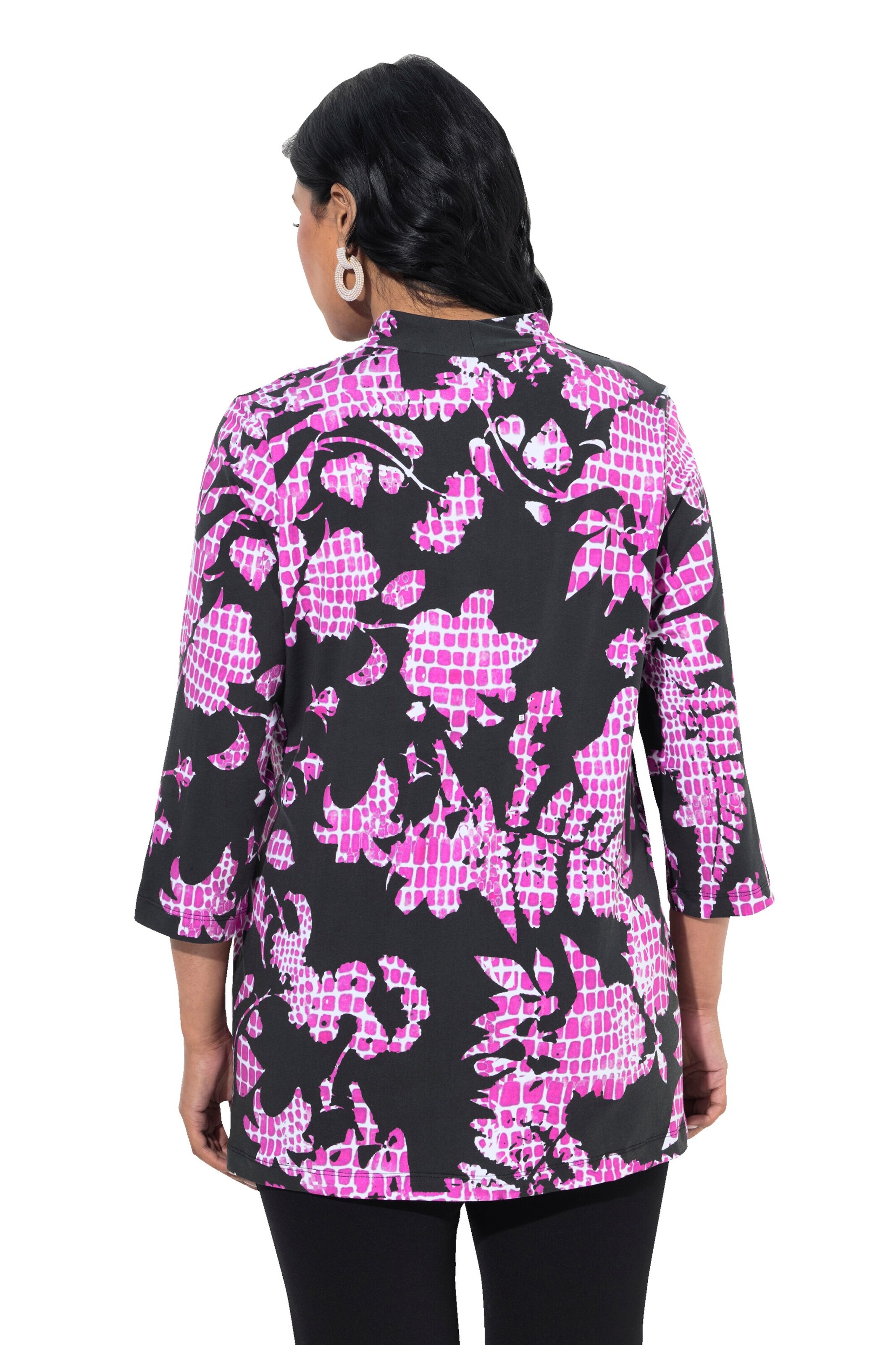 Ulla Popken Tričko 'Pima' – černá