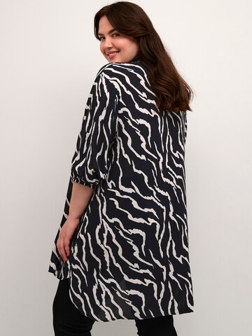 KAFFE CURVE Blouse 'KC Sonna' in Black