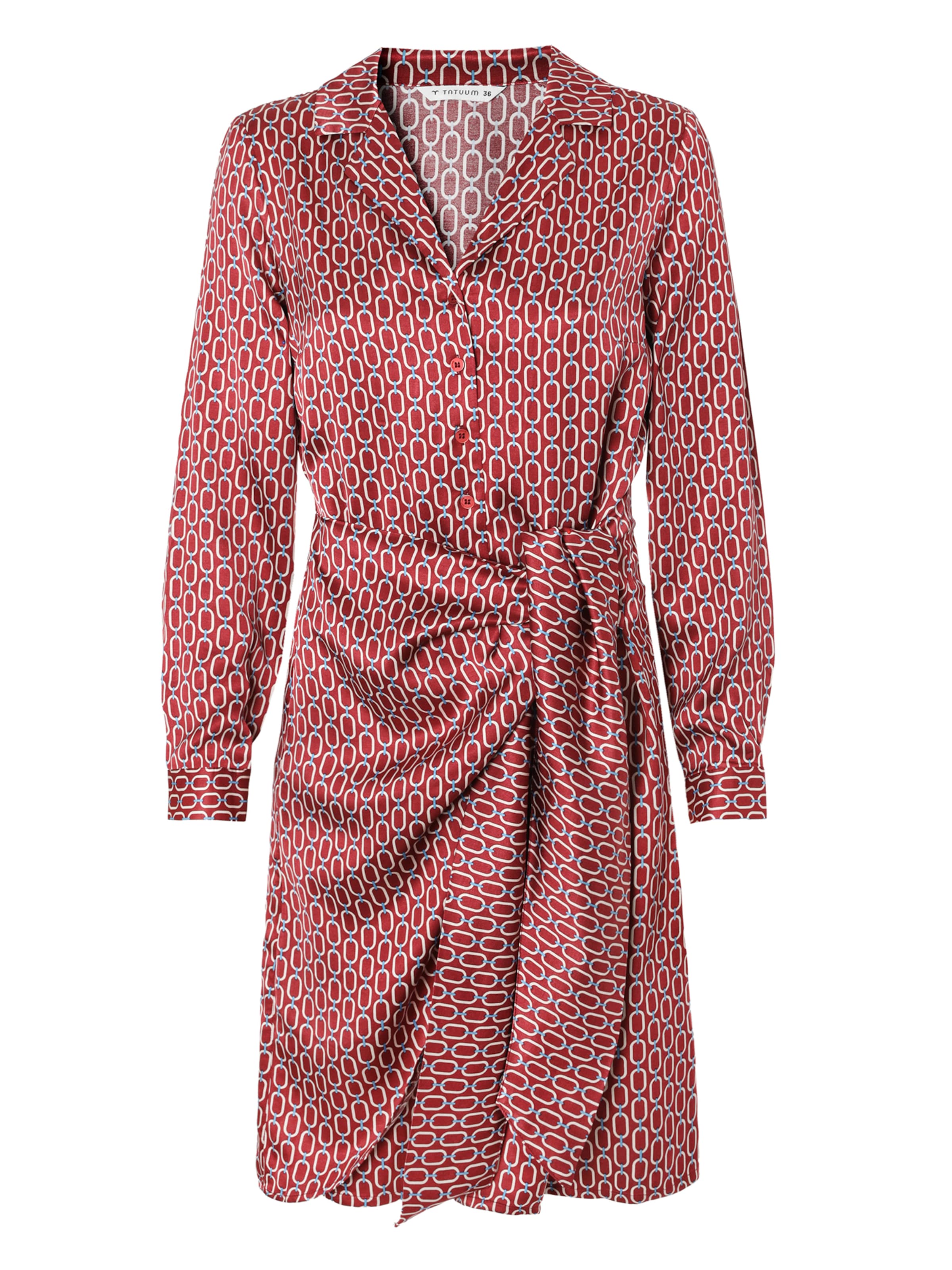 TATUUM Blusekjole ' ZAMORA ' i rød: forside