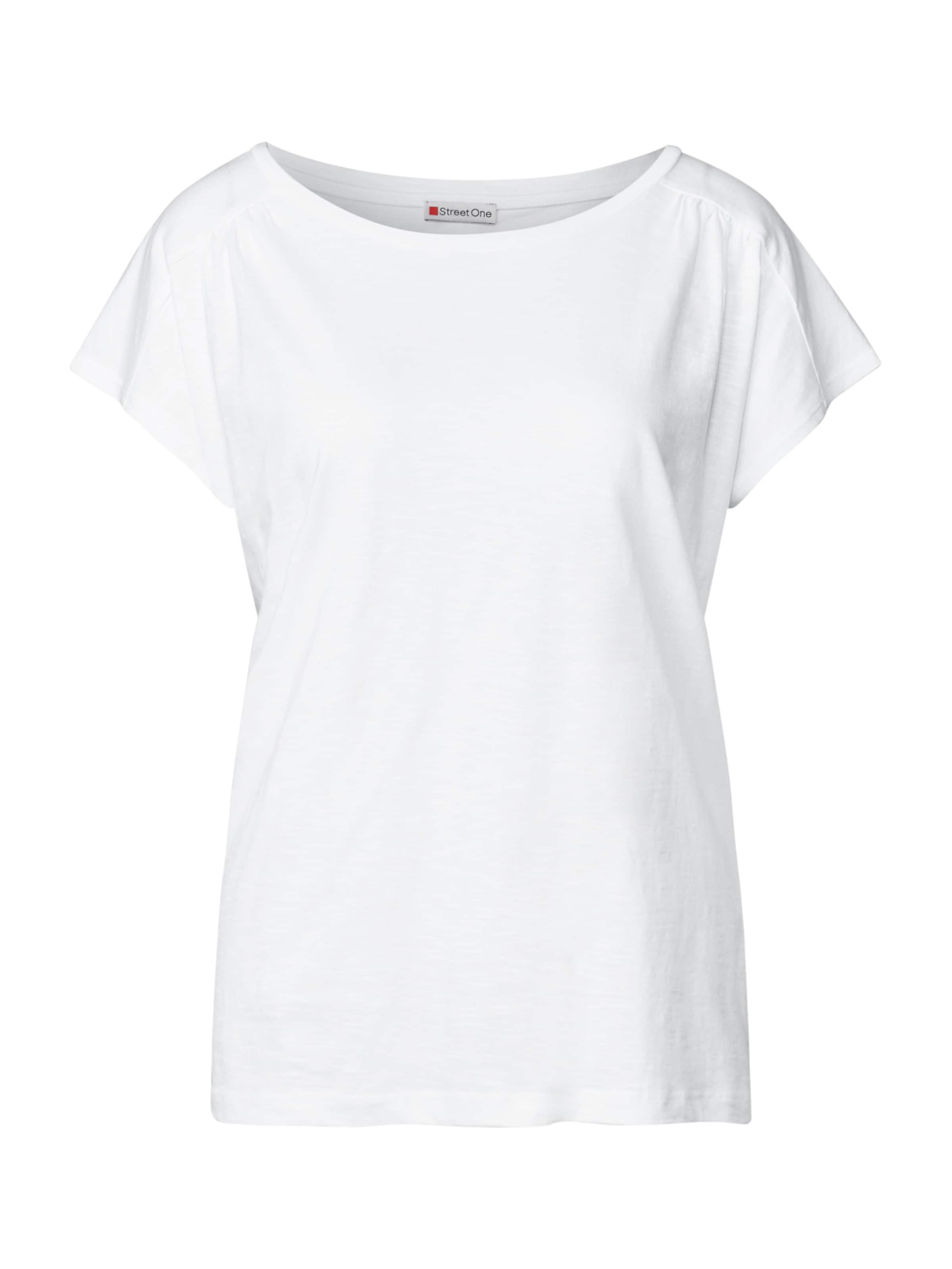 STREET ONE Shirt in White: front
