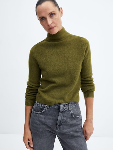 Pullover di MANGO in verde: frontale