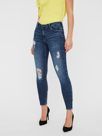 Skinny Jean Noisy may en bleu