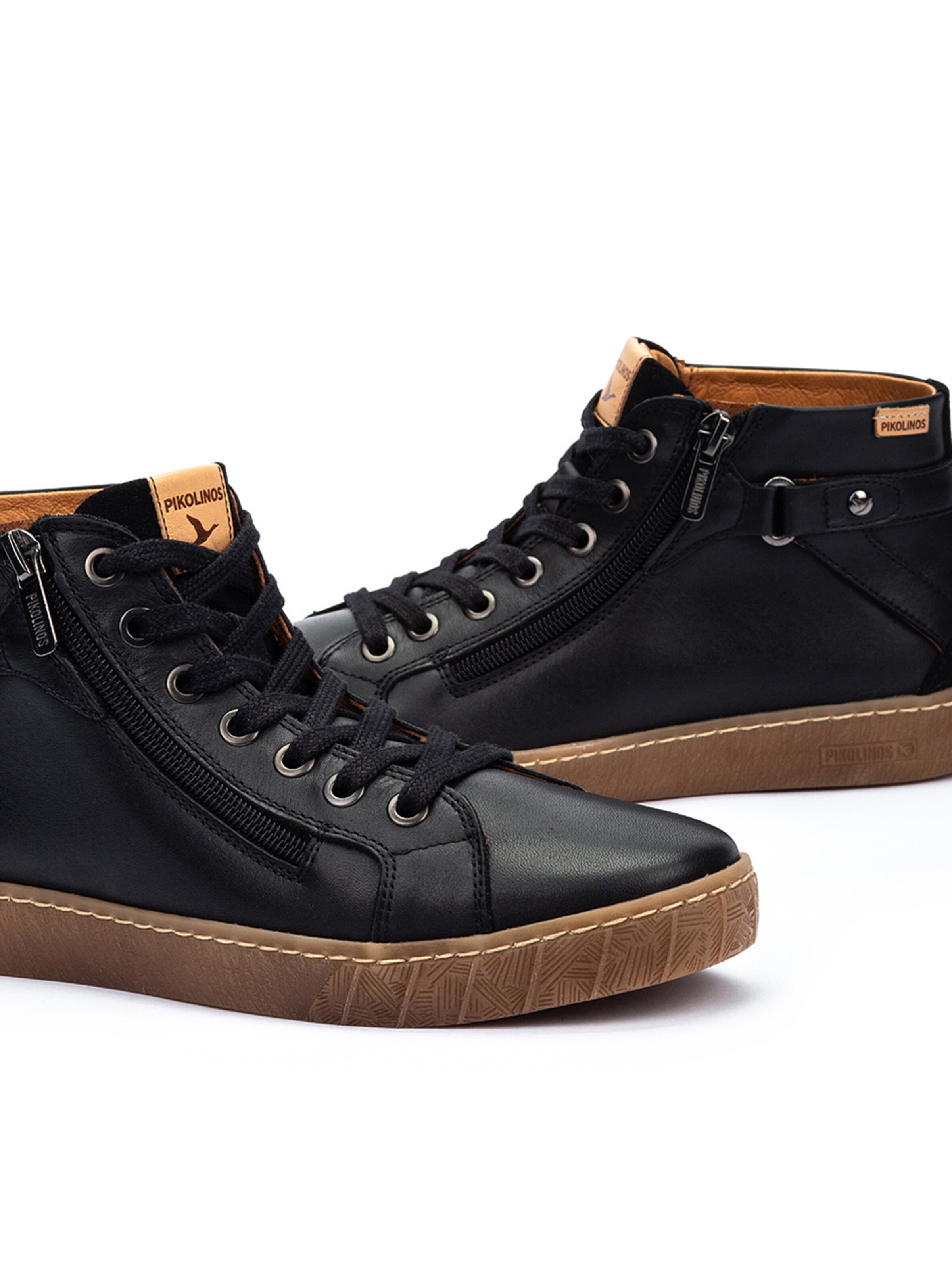 PIKOLINOS Sneakersy wysokie 'Lanzarote' w kolorze czarny