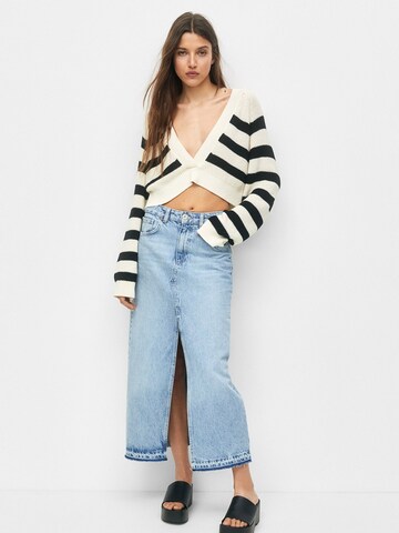 Pull&Bear Pullover in Beige