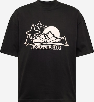 Pegador T-Shirt 'PANSY' in Schwarz: predná strana