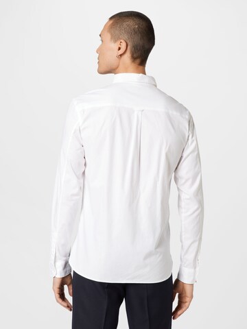 AllSaints Regular Fit Skjorte 'HAWTHORNE' i hvid