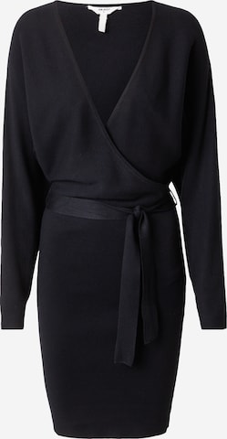 OBJECTPletena haljina 'OBJRADJA' - crna boja: prednji dio