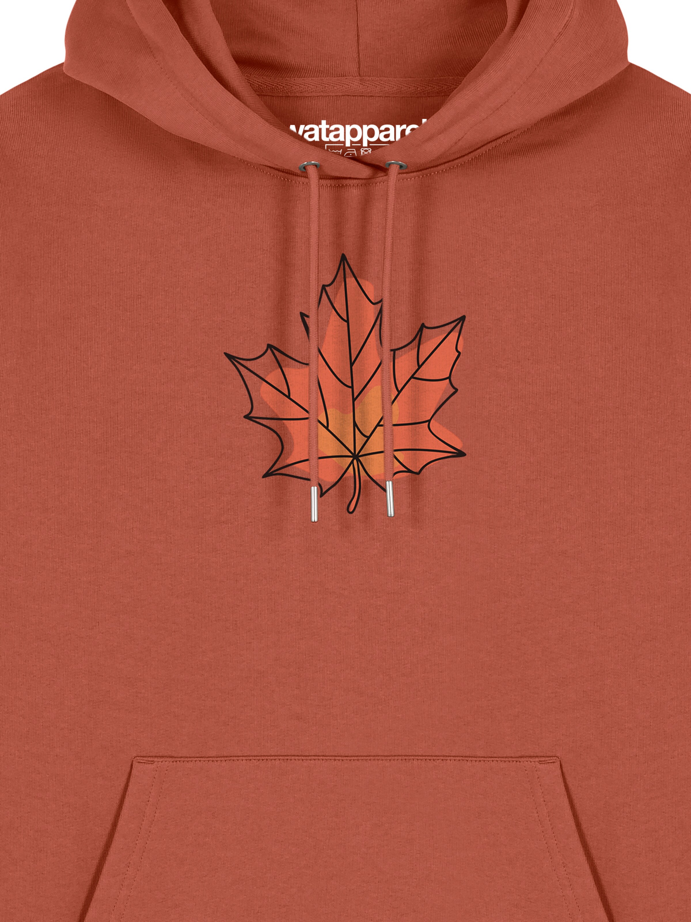 Watapparel Sweatshirt ' Herbst ' in Bruin