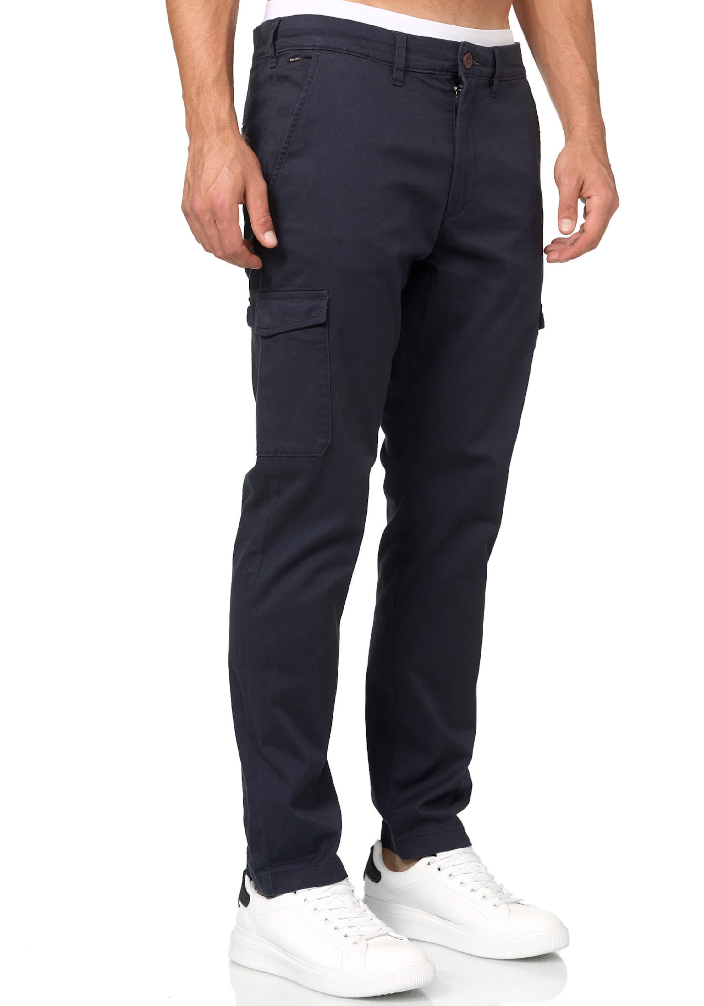 INDICODE JEANS regular Παντελόνι cargo σε μπλε