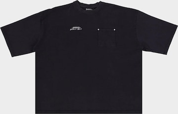 Dropsize Shirt in Schwarz: Vorderseite