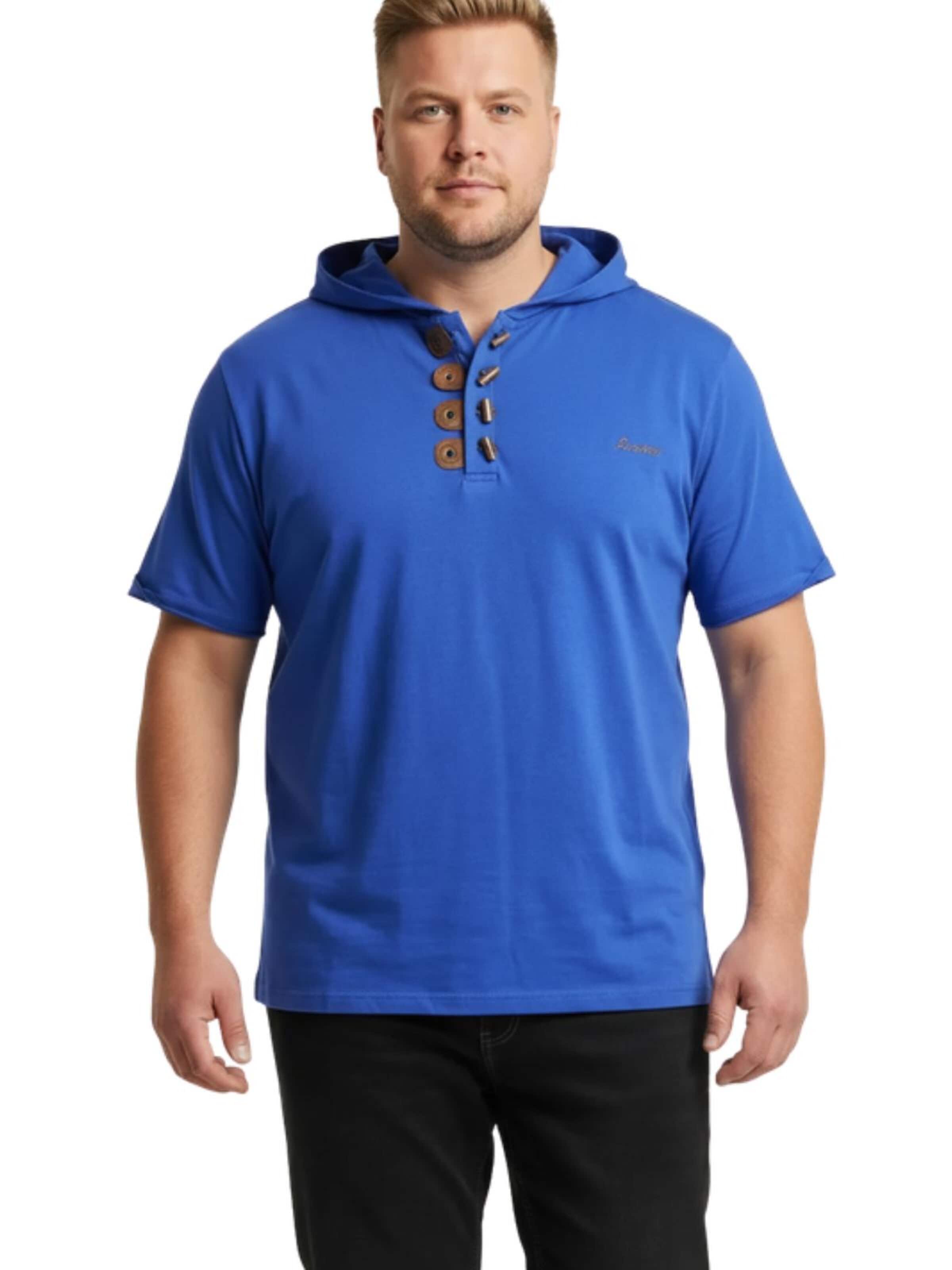 Lavecchia Shirt 'LV-609 Übergrößen' in Blue: front