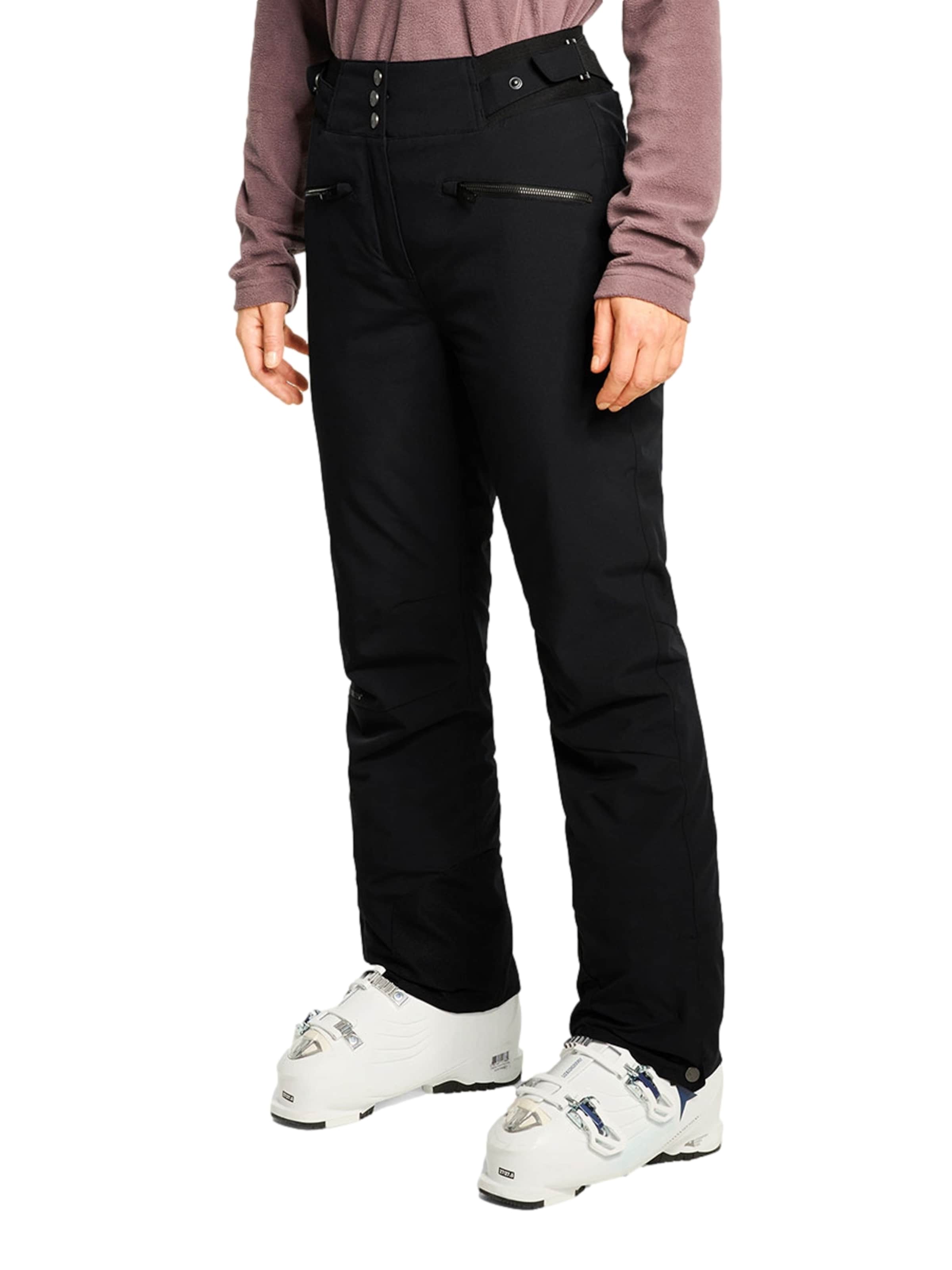 Regular Pantalon outdoor ZIENER en noir