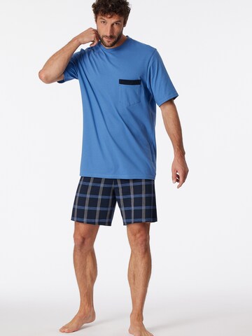 SCHIESSER Shorty ' Comfort Nightwear ' in Blau