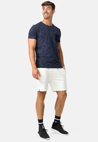 INDICODE JEANS T-Shirt 'Blaine' in Blau