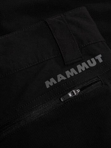 MAMMUT Regular Outdoor Pants in Black