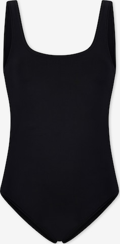 Body ' Unique Micro ' SCHIESSER en noir : devant