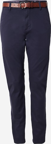 INDICODE JEANS Chinohousut 'Gower' värissä sininen: etupuoli