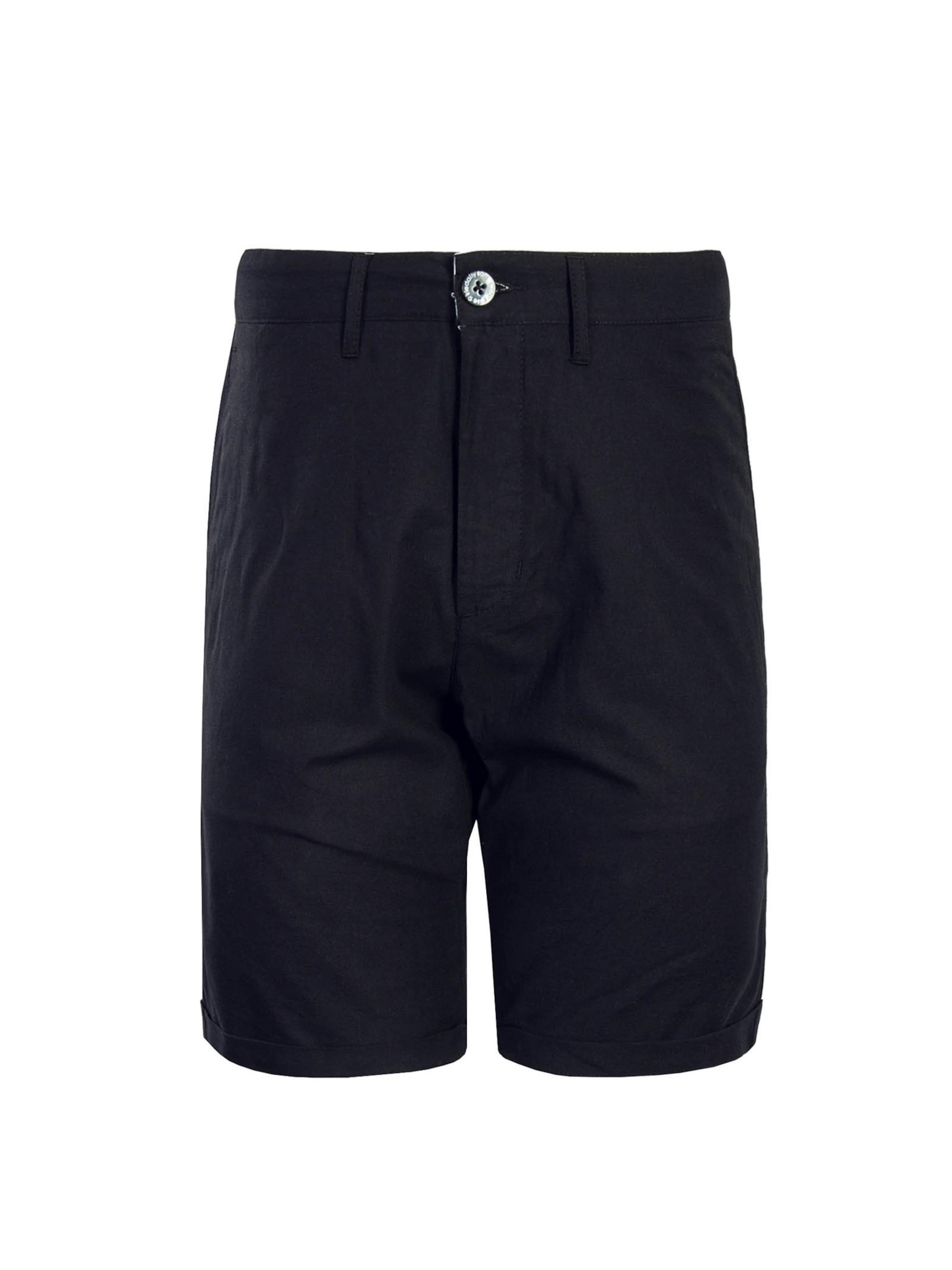 Iriedaily regular Παντελόνι τσίνο σε μαύρο: μπροστά