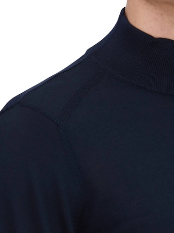 Ramsey Knit cardigan in Blue