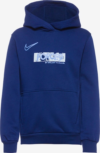 NIKE Sportska sweater majica 'Academy25 Erling Haaland' veličine 122-128 u mornarsko plava / svijetloplava / bijela, Pregled proizvoda