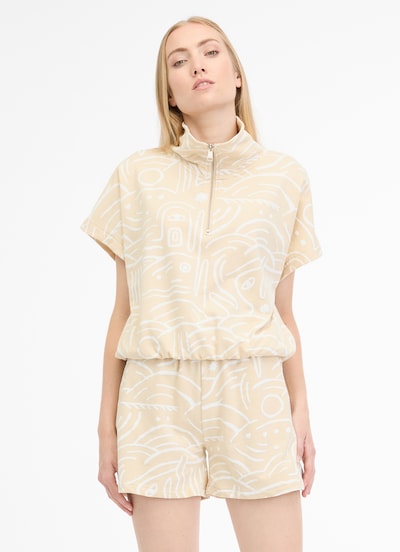 Felpa in S Ragwear di colore beige chiaro, Visualizzazione prodotti