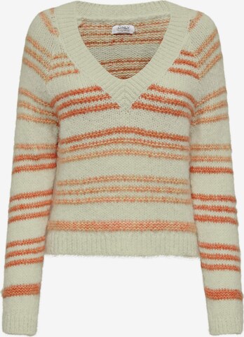 ONLY Sweater 'BAILEY' in Beige: front