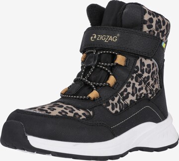 ZigZag Snowboots 'Yalisuan' in Zwart: voorkant