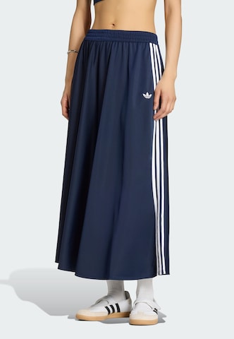ADIDAS ORIGINALS - Saia 'Firebird' em azul: frente