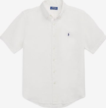 T-Shirt Ralph Lauren en blanc : devant