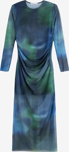 Rochie Bershka pe albastru / bleumarin / verde, Vizualizare produs